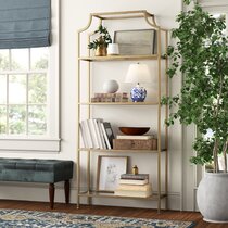 Pilsen deals brass bookcase